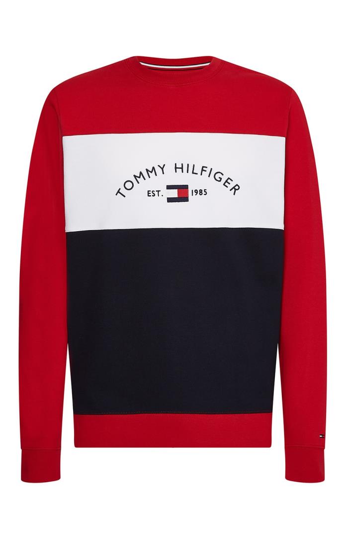 Mens Tommy Hilfiger Colour-Blocked Logo 