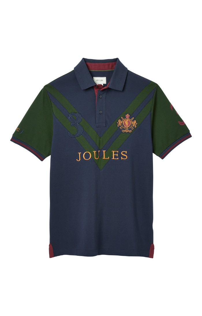 Men s Joules Embellished Polo Shirt