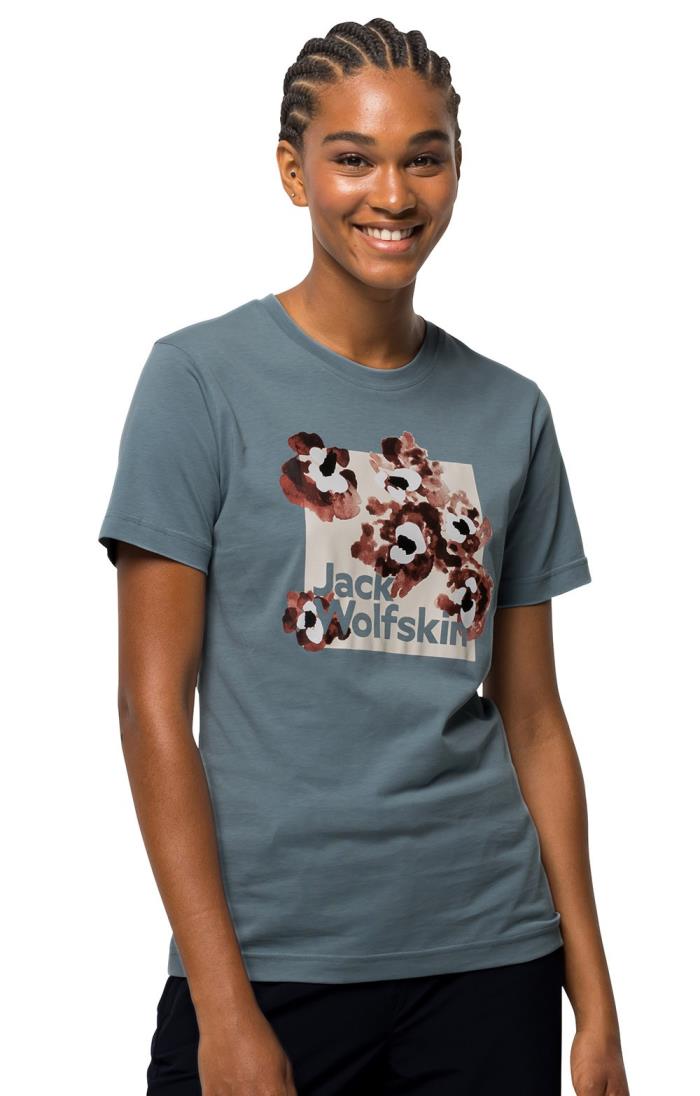 Ladies Jack Wolfskin Florell Box T-Shirt - House of Bruar