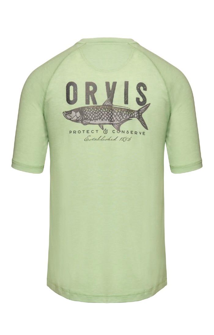Mens Orvis Dricast Logo Short Sleeve House of Bruar