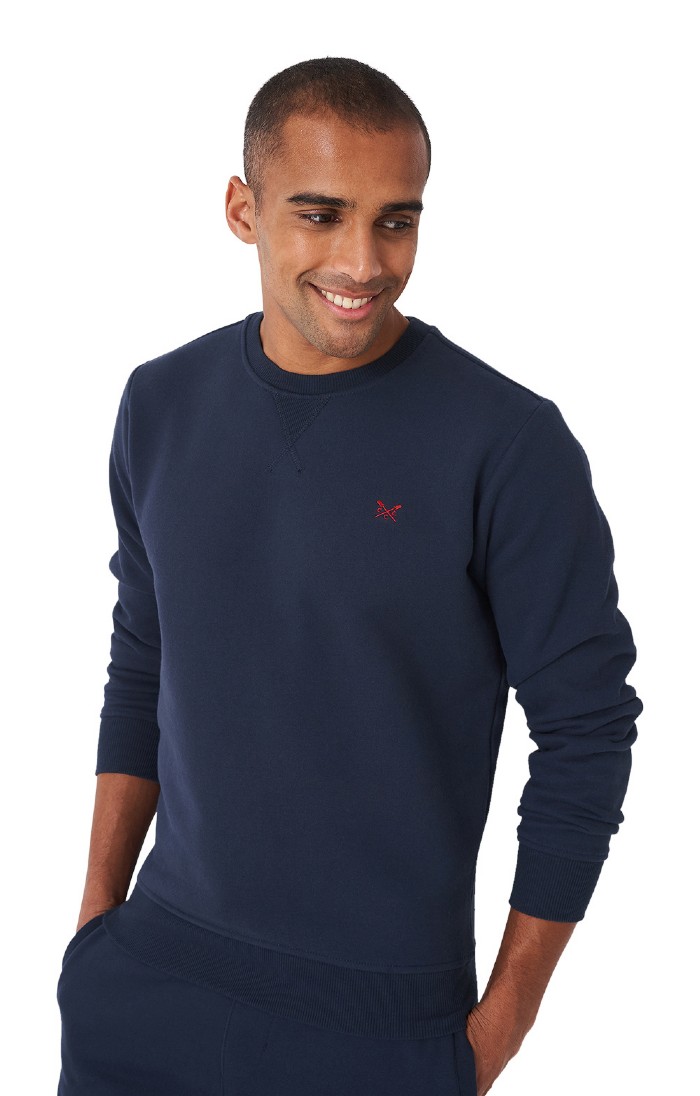 完売品/CLUBHAUS “The Crew” Crewneck - Navy CLUBHAUS “The Crew” Crewneck - Navy | CLUBHAUS