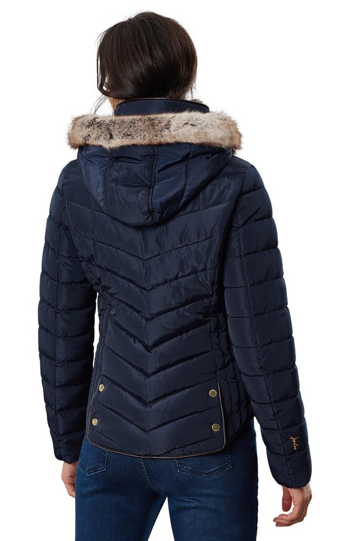joules gosway padded jacket marine navy 