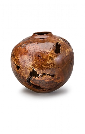 Wet Turned Burr Elm Vase by Angus Clyne Wet Turned Burr Elm Vase by Angus Clyne