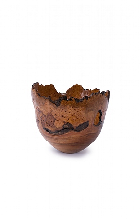 Wet Turned Burr Elm Bowl by Angus Clyne Wet Turned Burr Elm Bowl by Angus Clyne