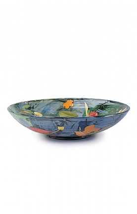 Leaves and Stalks Large Bowl by Sophie MacCarthy Leaves and Stalks Large Bowl by Sophie MacCarthy