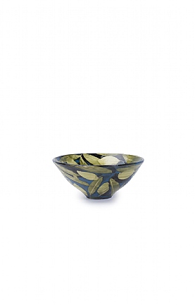 Olives and Leaves Small Bowl by Sophie MacCarthy Olives and Leaves Small Bowl by Sophie MacCarthy