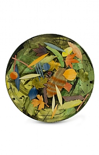 Autumn Leaves Large Plate by Sophie MacCarthy Autumn Leaves Large Plate by Sophie MacCarthy