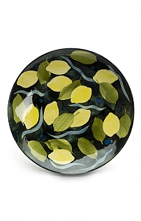 Lemons and Leaves Bowl by Sophie MacCarthy Lemons and Leaves Bowl by Sophie MacCarthy