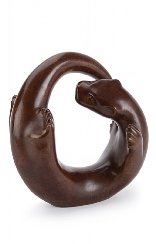 Sandaig Otter Maquette II (13 of 50) by Laurence Broderick
