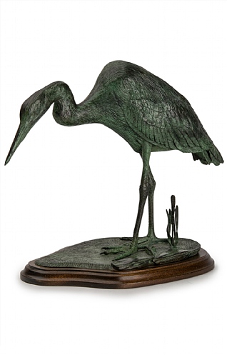 Grey Heron by Patricia Northcroft