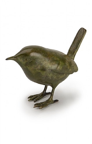 Standing Wren by Patricia Northcroft