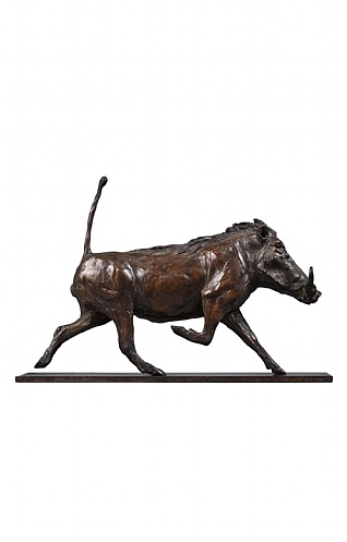 Trotting Warthog by Jenna Gearing