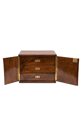 Victorian Walnut and Kingwood Table Cabinet