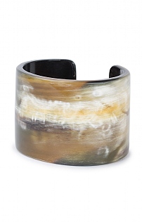 Horn Wide Armlet Bangle