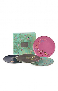 Sara Miller Chelsea Collection Cake Plates - Set of 4 Sara Miller Chelsea Collection Cake Plates - Set of 4