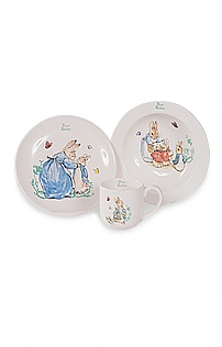 Beatrix Potter 3 Piece Nursery Set