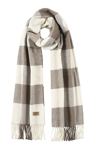 House Of Bruar Buffalo Check Scarf