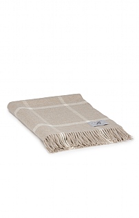 Windowpane Merino Throw