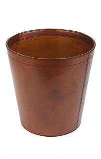 Leather Waste Paper Bin Leather Waste Paper Bin