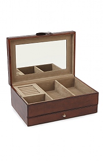 Leather Classic Jewellery Box Leather Classic Jewellery Box