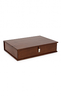 Leather Box File