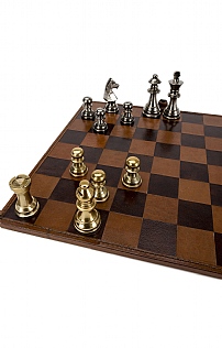 Leather Chess Set Leather Chess Set