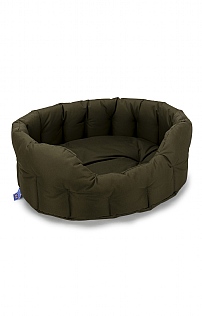 Medium Waterproof Oval Dog Bed