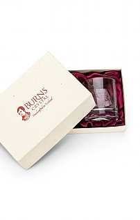 Burns Crystal Set of 2 10oz Whisky Glasses Burns Crystal Set of 2 10oz Whisky Glasses