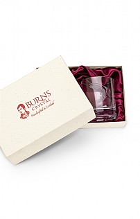 Burns Crystal Set of 2 10oz Whisky Glasses