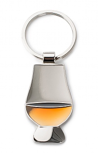 Burns Crystal Glass Keyring Burns Crystal Glass Keyring