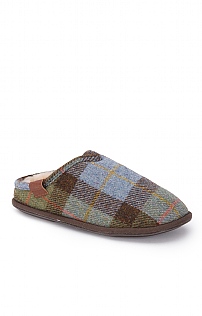 Men's Harris Tweed Mules Men's Harris Tweed Mules