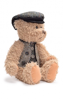 35cm Individually Dressed Harris Tweed Bears
