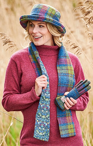Ladies Boxed Tweed Gloves