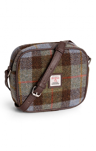 Harris Tweed Almond Square Mini Bag House of Bruar