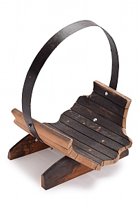 Barrel Log Holder
