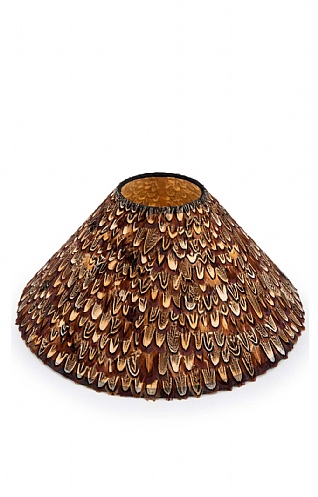 35cm Feather Lampshade