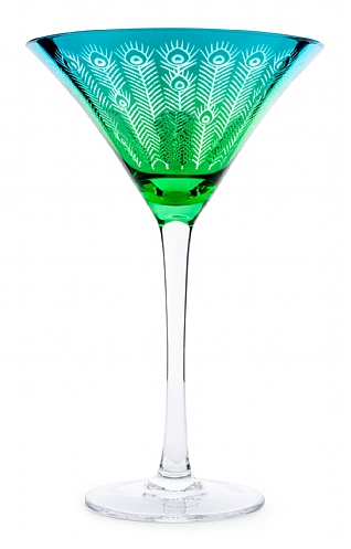 Artland Peacock Martini Glass Artland Peacock Martini Glass