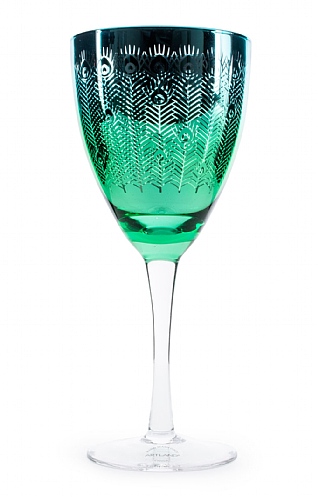 Artland Peacock Wine Glass Artland Peacock Wine Glass