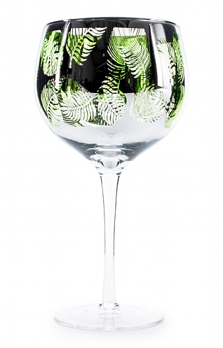 Tropical Leaves Gin Glass Tropical Leaves Gin Glass