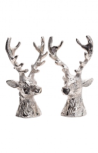 Stag Head Cruet Set