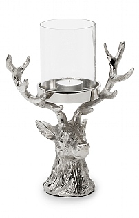 Stag Head Hurricane Lantern Stag Head Hurricane Lantern