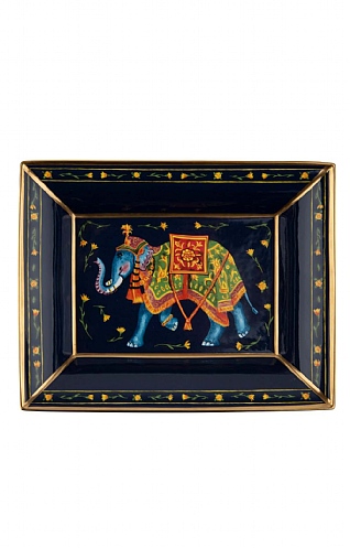 Halcyon Days Elephant Trinket Tray Halcyon Days Elephant Trinket Tray