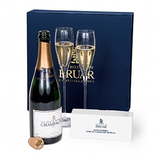 Champagne & Truffles Gift Box