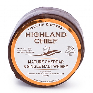 Isle of Kintyre Highland Chief Mature Cheddar 200g