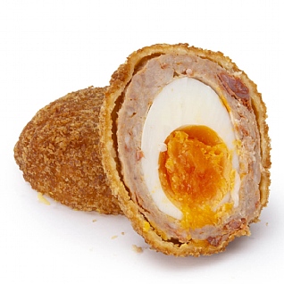 Aye Love Real Food Pork & Chorizo Scotch Egg Aye Love Real Food Pork & Chorizo Scotch Egg