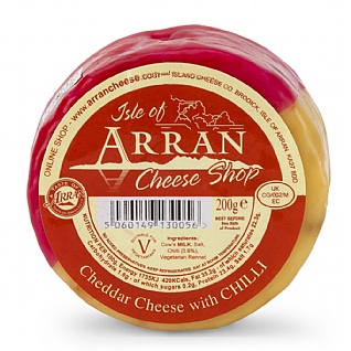 Isle of Arran Chilli Truckle 200g