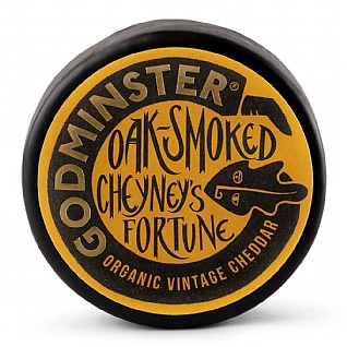 Godminster Oak Smoked Wax Truckle Godminster Oak Smoked Wax Truckle