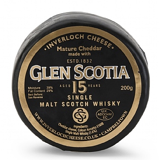 Inverloch Cheese Glen Scotia 15YR Old Mature Cheddar 200g