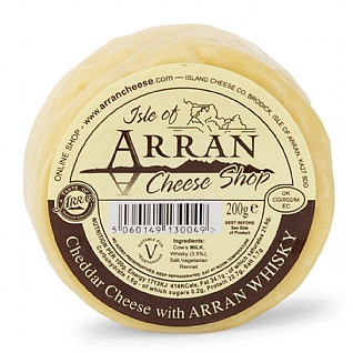 Isle of Arran Whisky Truckle 200g Isle of Arran Whisky Truckle 200g
