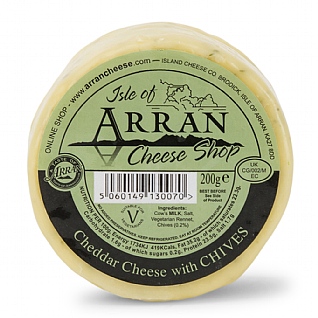 Isle of Arran Chive Truckle 200g Isle of Arran Chive Truckle 200g